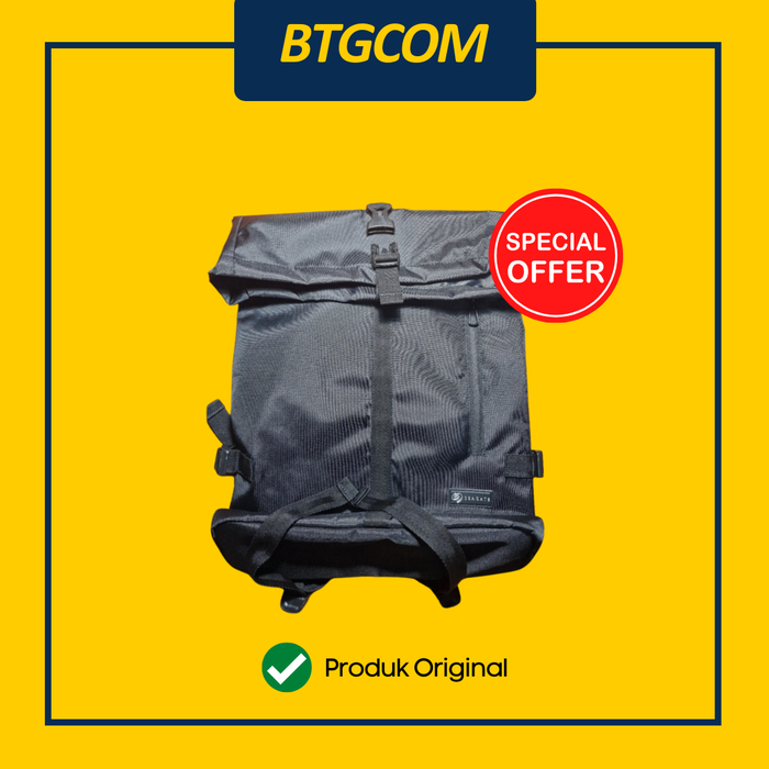 Gambar TAS RANSEL PRIA ORIGINAL SEAGATE BAHAN PARASUT BLACK dari btgcom Kota Denpasar Tokopedia