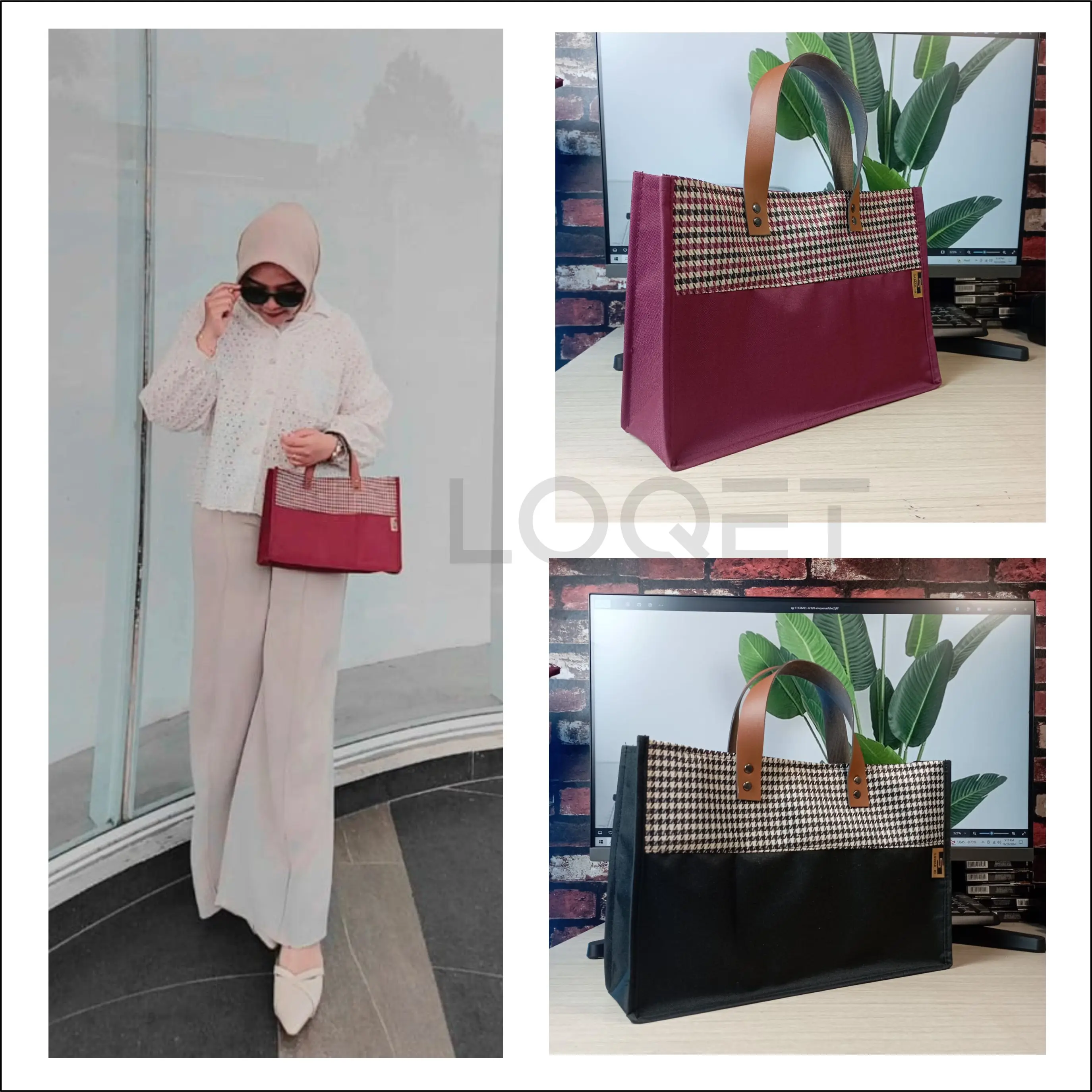 Tas Jinjing Vintage Wanita Kekinian