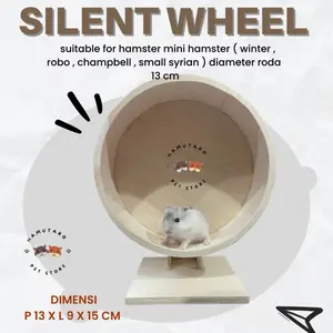 silent Jogging wheel Hamster Handmade silent wheel