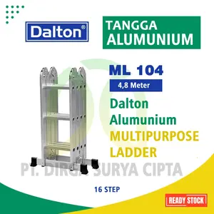 tangga Aluminium multifungsi dalton 4,8 meter