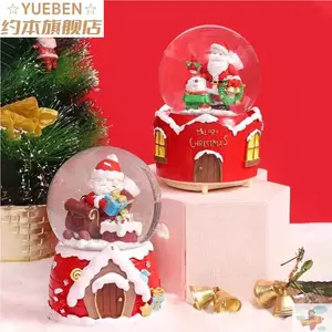 KOTAK MUSIK / SNOWBALL / BOLA SALJU NATAL TERBARU / BOLA MUSIK SANTA