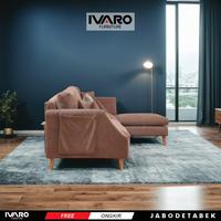 Gambar Sofa L / Sofa Minimalis / Sofa Ruang Tamu Gorby Ivaro dari Ivaro Furniture Kota Tangerang Selatan 3 Tokopedia