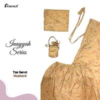 Gambar ALFAUZI - Mukena Mini Parasut Premium Korea 2in1 Daily Lasercut Travel Motif Inayyah Series - DUSTY PUTPLE dari ALFAUZI COLLECTION Kota Administrasi Jakarta Barat 4 Tokopedia