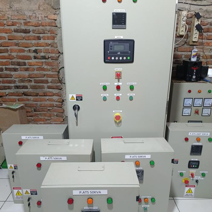 Jual Panel ATS-AMF 500KVA dengan modul DSE 6020 - Jakarta Barat - Surya ...