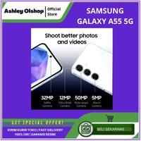 Gambar Samsung Galaxy A55 5G 8/256 GB Black / Hitam - Garansi Resmi Samsung dari Ashley Olshop Official Store Kota Administrasi Jakarta Utara 5 Tokopedia