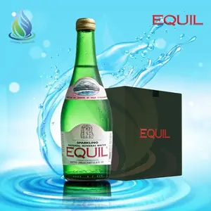 Equil Sparkling Mineral Water 380ml [ Dus isi 12 Botol ] JNE Cargo Termasuk Packing Kayu