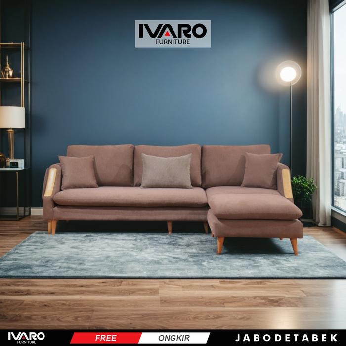 Gambar Sofa L / Sofa Minimalis / Sofa Ruang Tamu Gorby Ivaro dari Ivaro Furniture Kota Tangerang Selatan Tokopedia