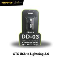 Gambar Hippo OTG Dual Drive 03 (DD03) USB To Lightning Black 3.0 Super Speed USB dari Hippo Official Yogyakarta Kota Yogyakarta 3 Tokopedia