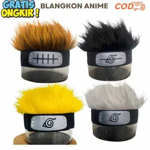 ADA GAYA ANAK COSPLAY! WIK Anime Naruto / Topi Rambut Palsu / Topi Pria dewasa / Topi Rambut Cosplay