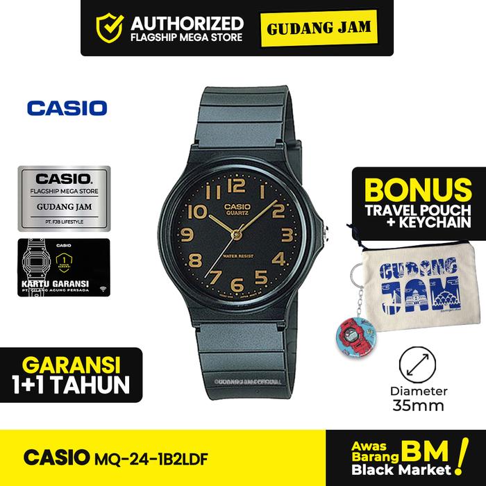 Gambar Casio General MQ-24-1B2LDF MQ-24 MQ24 dari Gudang Jam Official Kota Bandung Tokopedia