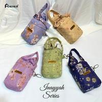 Gambar ALFAUZI - Mukena Mini Parasut Premium Korea 2in1 Daily Lasercut Travel Motif Inayyah Series - DUSTY PUTPLE dari ALFAUZI COLLECTION Kota Administrasi Jakarta Barat 1 Tokopedia