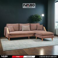 Gambar Sofa L / Sofa Minimalis / Sofa Ruang Tamu Gorby Ivaro dari Ivaro Furniture Kota Tangerang Selatan 2 Tokopedia