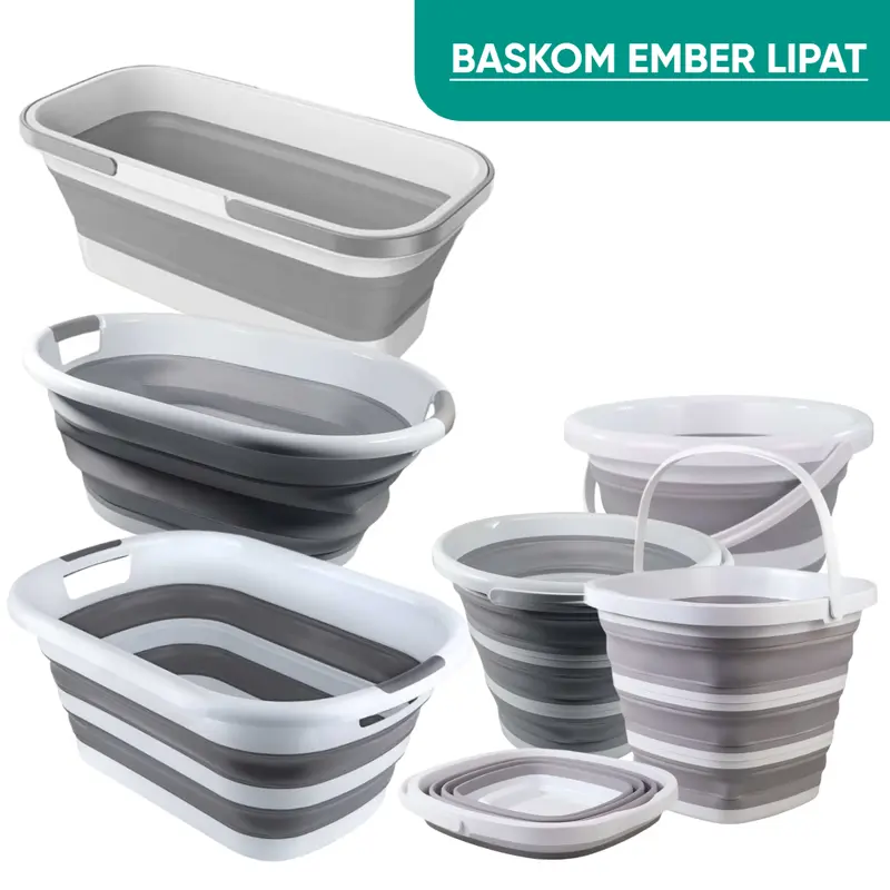 Baskom Ember Lipat 5 10 11 15 24 25 40 L Desain Portable 0