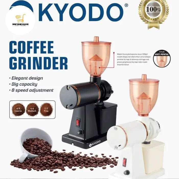 Coffee Grinder Mesin Gilingan Kopi Listrik Mesin Giling Kopi Kyodo