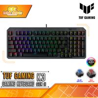 Gambar ASUS RA07 TUF Gaming K3 Gen II Mechanical Switch - Gaming Keyboard - Red dari Techno Computer Bali Kota Denpasar 1 Tokopedia