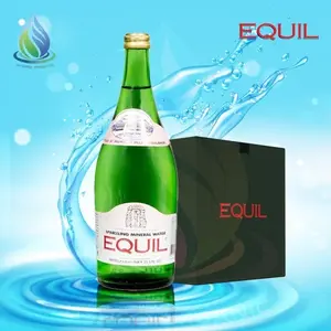 Equil Sparkling Mineral Water 760ml [ Dus isi 6 Botol ] JNE Cargo Termasuk Packing Kayu