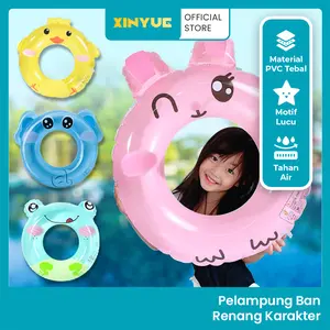 XinYue - Pelampung Renang Bulat Anak Karakter Animal Tube Swimming Kids Floats Inflatable Pool Swim