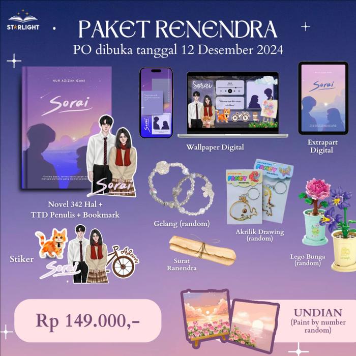 Gambar PRE ORDER - Buku Novel - Sorai - Nur Azizah Gani - Starlight - Bumifiksi dari BumifiksiJogjakarta Kab. Sleman 5 Tokopedia
