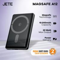 Gambar Wireless Powerbank Magsafe Magnetic Slim JETE A12 10.000 Mah - Garansi Resmi 2 Tahun dari Doran Gadget Official Kota Administrasi Jakarta Pusat 2 Tokopedia