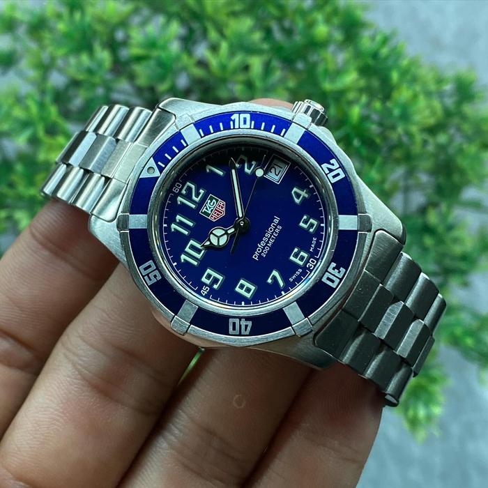 Jual Tag Heuer Professional 2000 Classic Blue Dial WM1213 Quartz