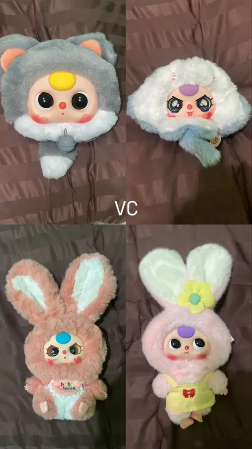 BABY THREE PLUSH PENDANT TOY BONEKA