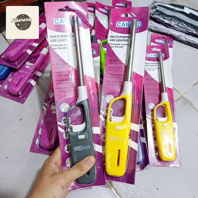 pematik gas Korek api panjang  Gas Lighter  korek pematis api isi ulang pemantik panjang Gas lighter 1