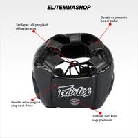 Gambar FAIRTEX Diagonal Vision HeadGuard Lace Up Version - BlackBlue HG13L - M dari ELITE MMA SHOP Kota Administrasi Jakarta Barat 5 Tokopedia