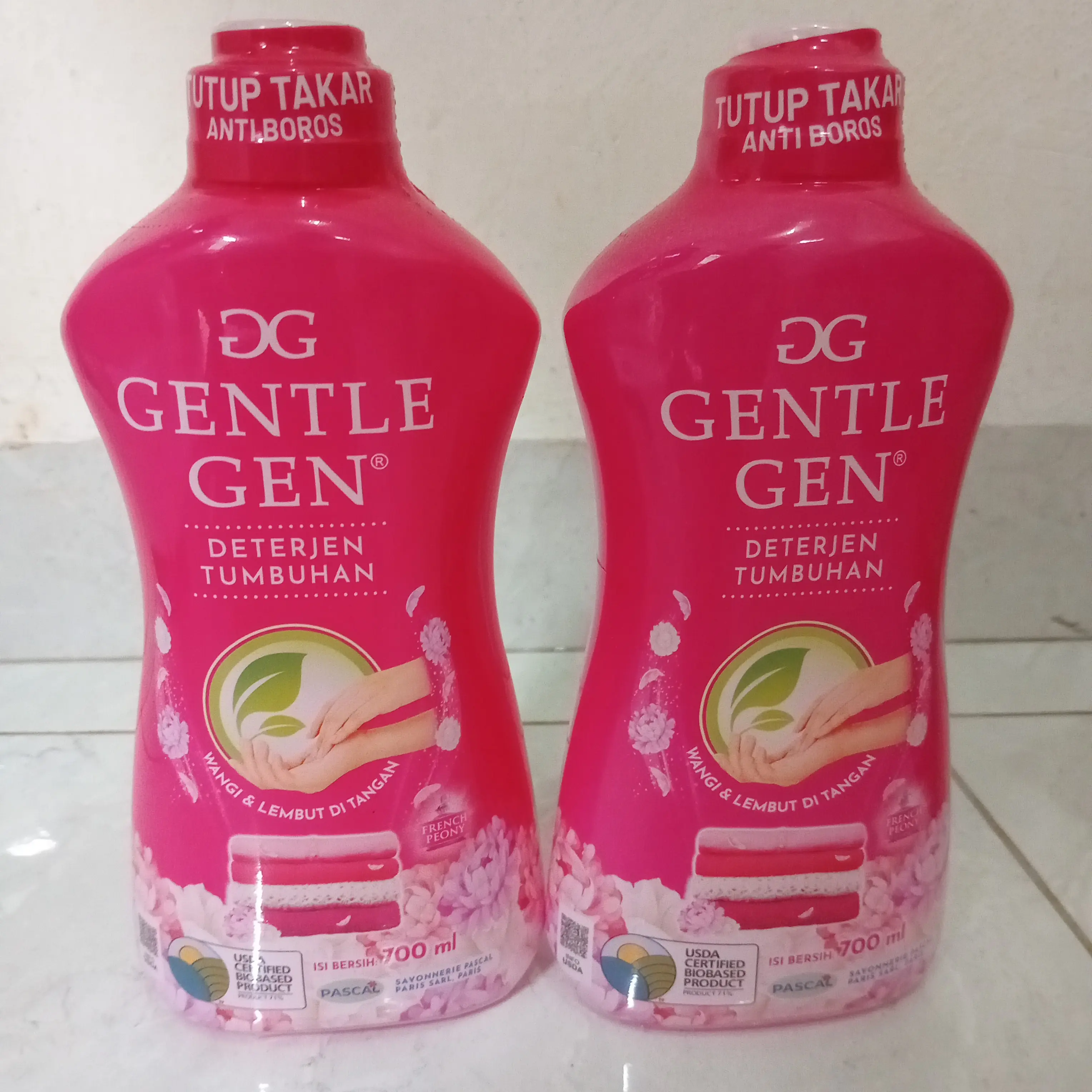 PROMO GENTLE GEN DETERJEN CAIR KONSENTRAT 750ML 3 VARIAN
