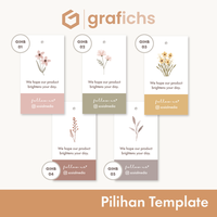 Gambar [20 pcs] Hang Tag GIHB01-05 by Grafichs - GIHB01 dari Grafichs Kab. Bogor 2 Tokopedia