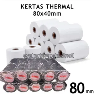 kertas thermal 80x40 Roll Struk