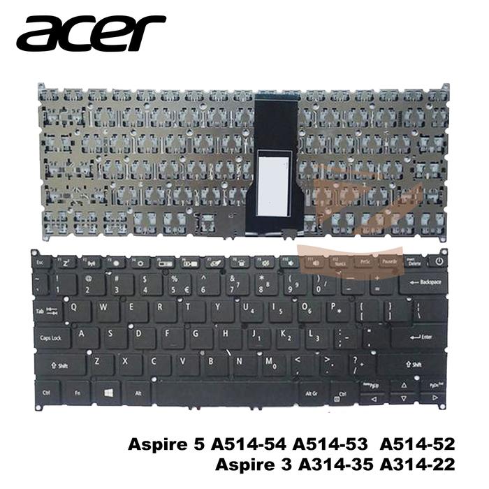 PALMREST CON TASTIERA per Acer Aspire E5-522 E5-573 E5