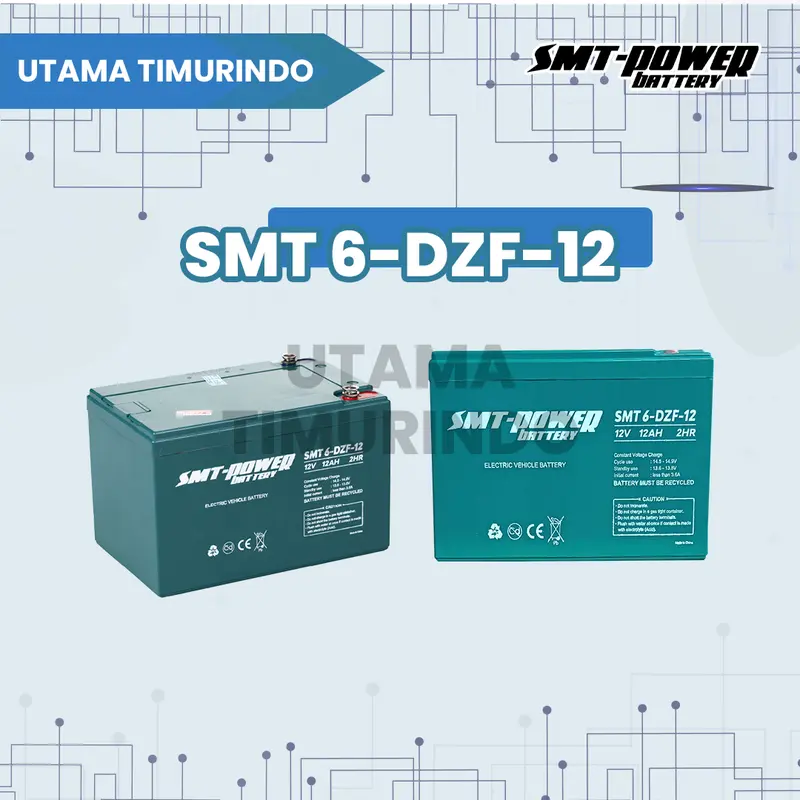 BATTERY / AKI KERING 12V 12AH 2HR SMT 6-DZF-12 3
