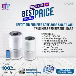 Levoit Air Purifier Core 300S Smart WiFi True Hepa Pembersih Udara Garansi Resmi