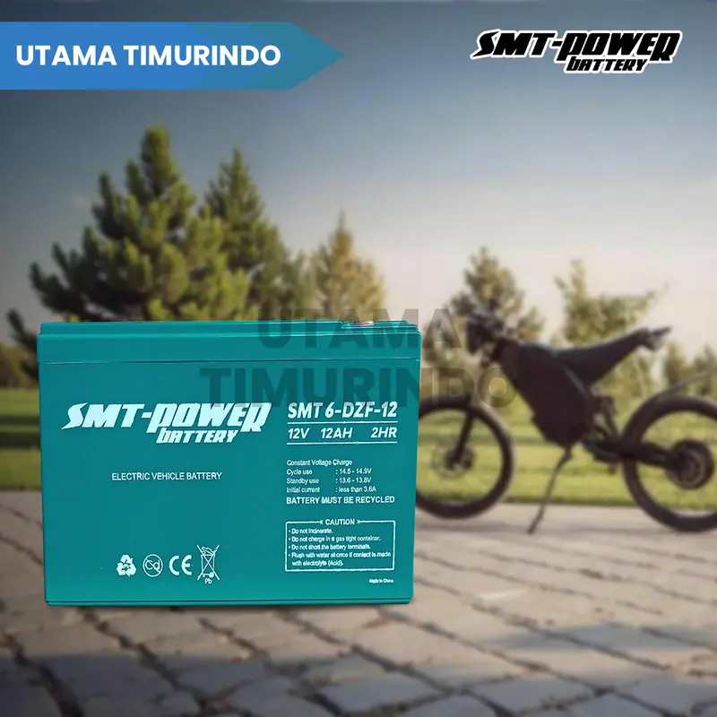 BATTERY / AKI KERING 12V 12AH 2HR SMT 6-DZF-12 4