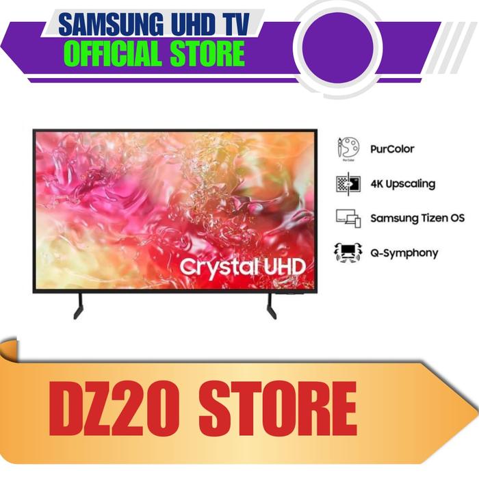 Gambar SAMSUNG UA50DU7000 LED SMART TV 4K UHD HDR 50 INCH 50DU7000 DU7000 dari Dz20 Store Kota Bekasi Tokopedia