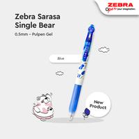Gambar Zebra Pen/Pulpen/Bulpen Gel Alat Tulis Sarasa Single Bear 05mm Limited Edition - Red dari Asaba Stationery Kota Administrasi Jakarta Pusat 3 Tokopedia