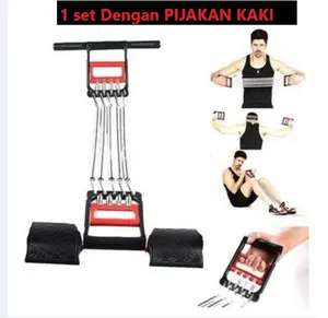 Spring Chest Pull Expander Alat Gym Otot Bisep Fitness