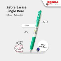 Gambar Zebra Pen/Pulpen/Bulpen Gel Alat Tulis Sarasa Single Bear 05mm Limited Edition - Red dari Asaba Stationery Kota Administrasi Jakarta Pusat 2 Tokopedia