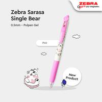 Gambar Zebra Pen/Pulpen/Bulpen Gel Alat Tulis Sarasa Single Bear 05mm Limited Edition - Red dari Asaba Stationery Kota Administrasi Jakarta Pusat 4 Tokopedia