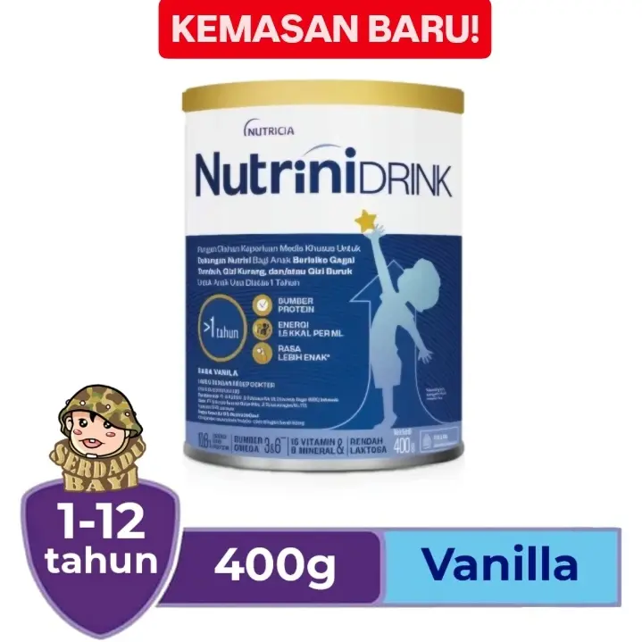 Nutrinidrink Bubuk Vanila 400 gram