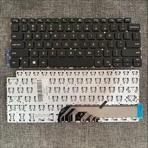 Keyboard Laptop For Latitude 3301 3311 3410 - Hitam