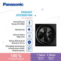 Gambar Panasonic FV-25SHK1-K Exhaust Kitchen Fan Black dari Panasonic Indonesia Kota Bekasi 1 Tokopedia