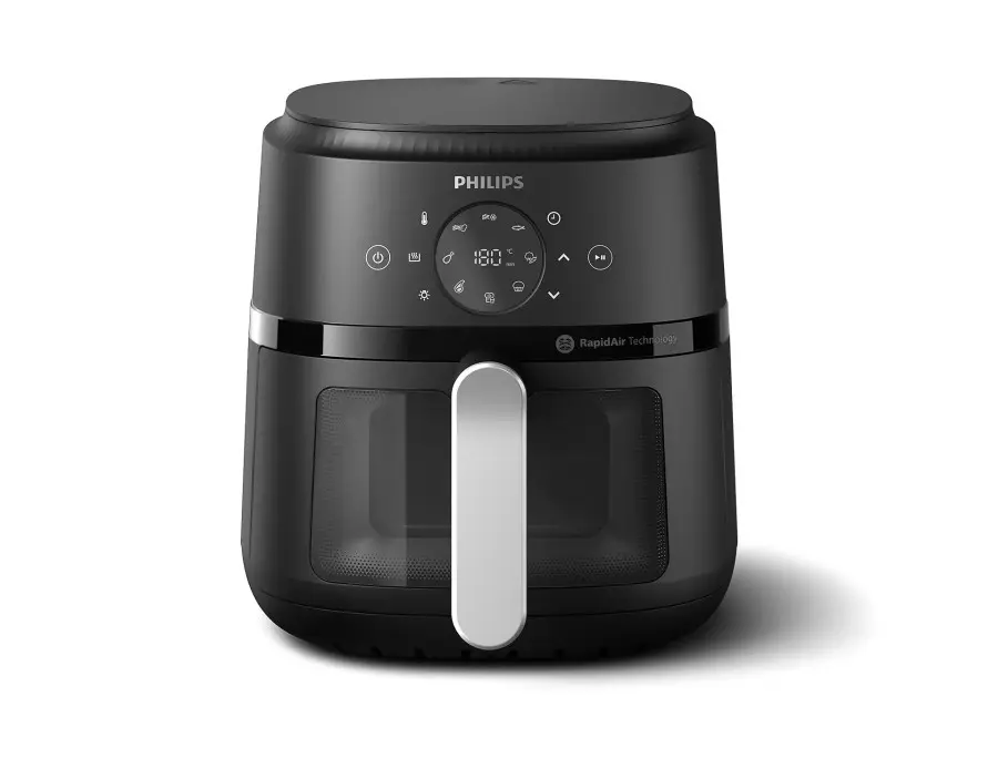 Philips Air Fryer NA211/00 Thor S Black 3.2 Liter - Low Watt Kapasitas 3,2L