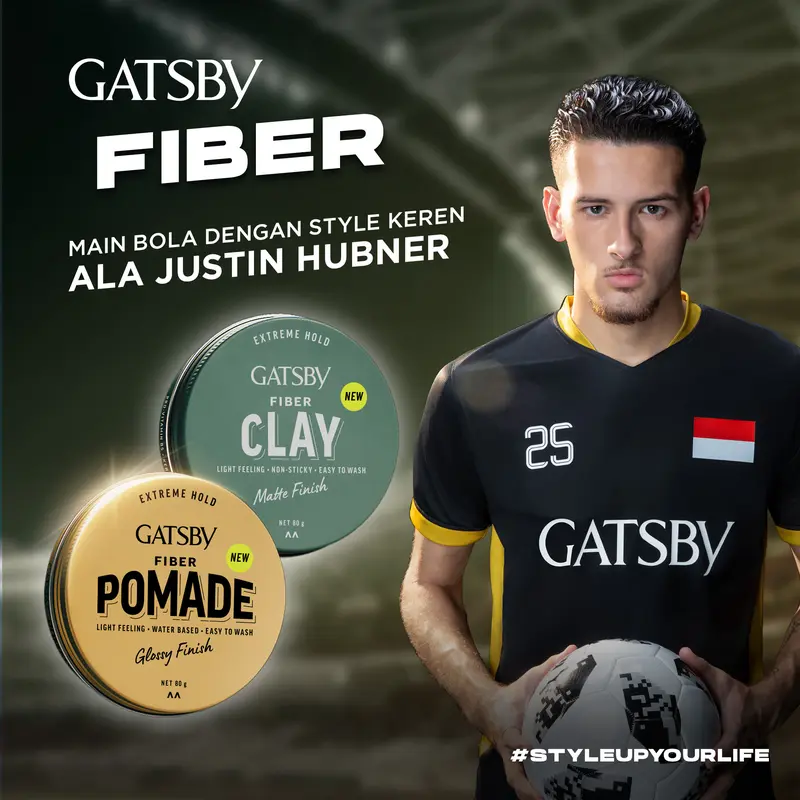 GATSBY Fiber Pomade 80 gr 1