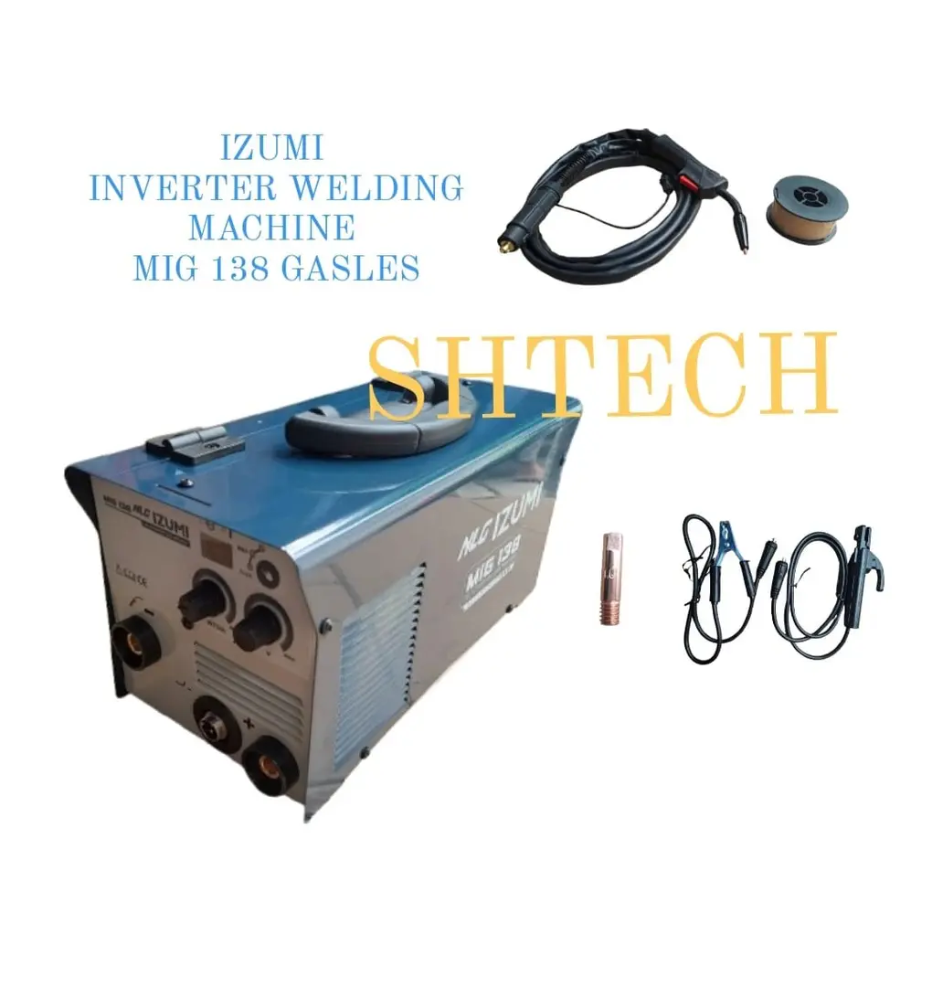 Mesin Las Izumi MIG 138 Gas Less Las CO2 Tanpa Gas 450 Watt