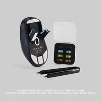 Gambar Rexus Daxa Air V DX-V9 Mouse Gaming Wireless 3 connection, Ultralight Swappable Switch, Bluetooth Wireless Mouse for Gamer Black Gold - Hitam dari Click & Go Tokopedia Kota Bandung 2 Tokopedia