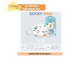 BENIAN Korean Premium Kids Mask - Masker Bayi dan Anak Korea no 1 Best Selling Premium Kids Mask. 4 ply (4 layers of protection) With Poly Wool Filtration. 6-12bulan 5-9tahun