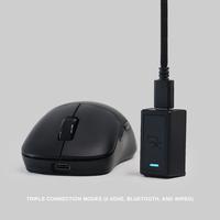 Gambar Rexus Daxa Air V DX-V9 Mouse Gaming Wireless 3 connection, Ultralight Swappable Switch, Bluetooth Wireless Mouse for Gamer Black Gold - Hitam dari Click & Go Tokopedia Kota Bandung 3 Tokopedia