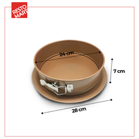 Gambar Cetakan Roti / Loyang / 24Cm Spring Form MAXIM Carbone Steel (1221262) dari Restomart Kitchen Solution Kota Administrasi Jakarta Pusat 3 Tokopedia