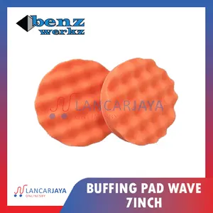 BENZ WERKZ Waved Velcro 7inch / Busa Poles Waxing Mobil 7inch
